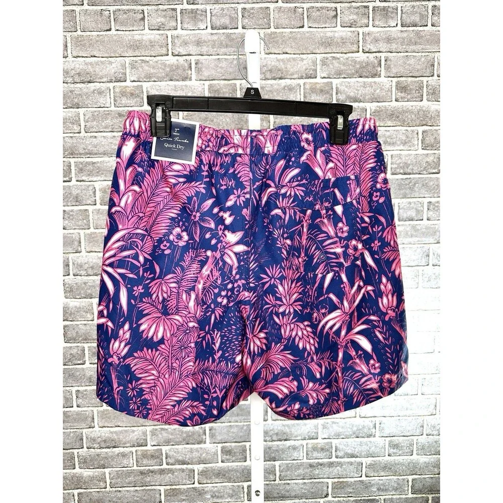 Club Room Men's Tropical Toile Drawstring 7